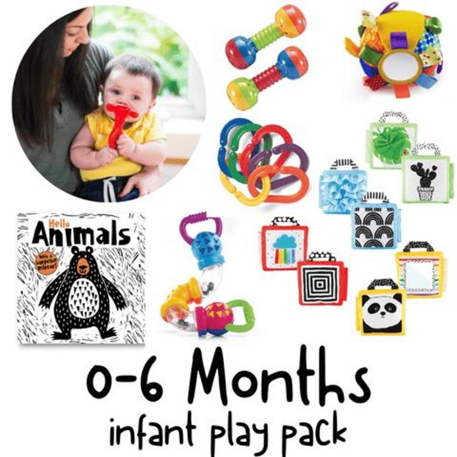 Play Packs Discovery Toys | 0-6 Months Infant Play Pack - Welcome To The World