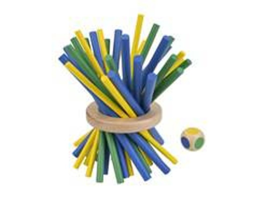 Family Discovery Toys | Pack & Play Pick Out Sticks Wooden Game