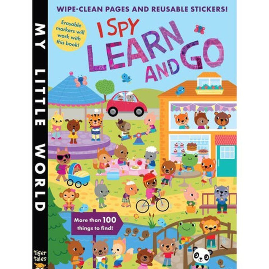 Books Book | I Spy Learn And Go Activity Book