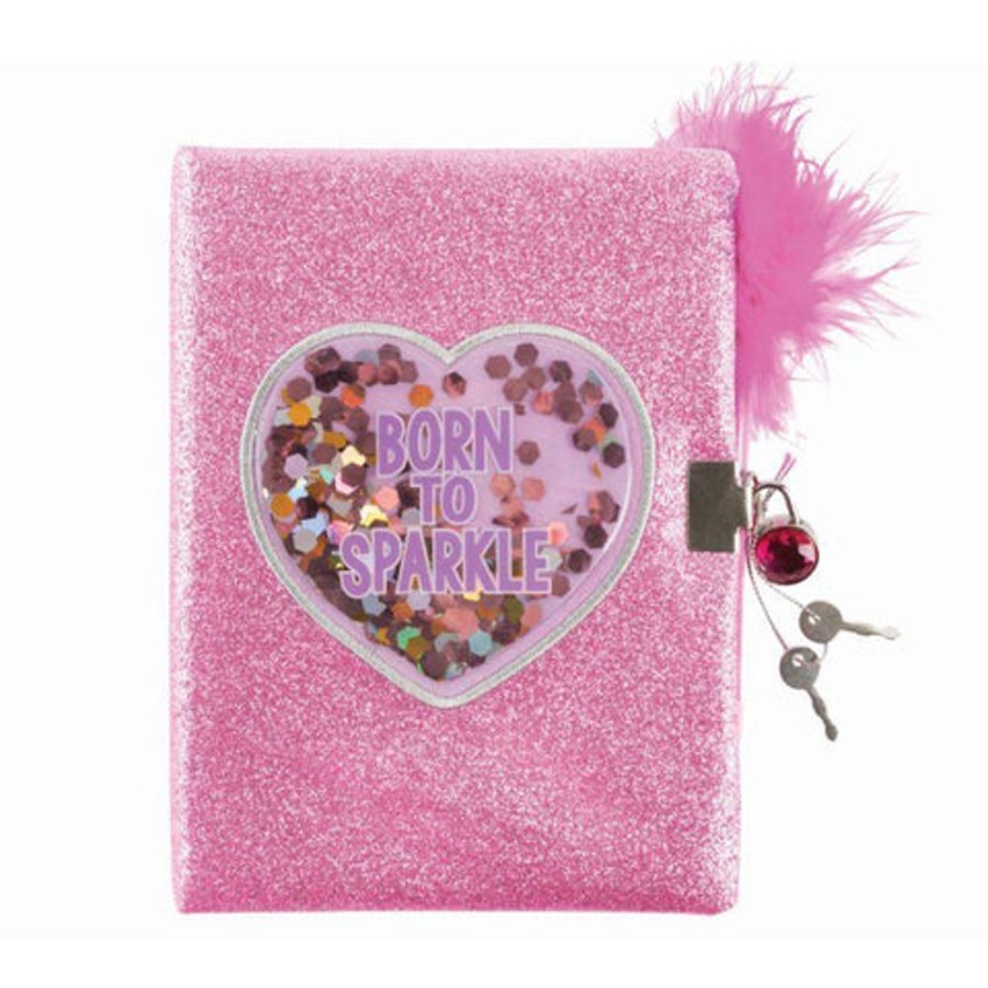 All New Endorsed | Born To Sparkle Glitter Journal