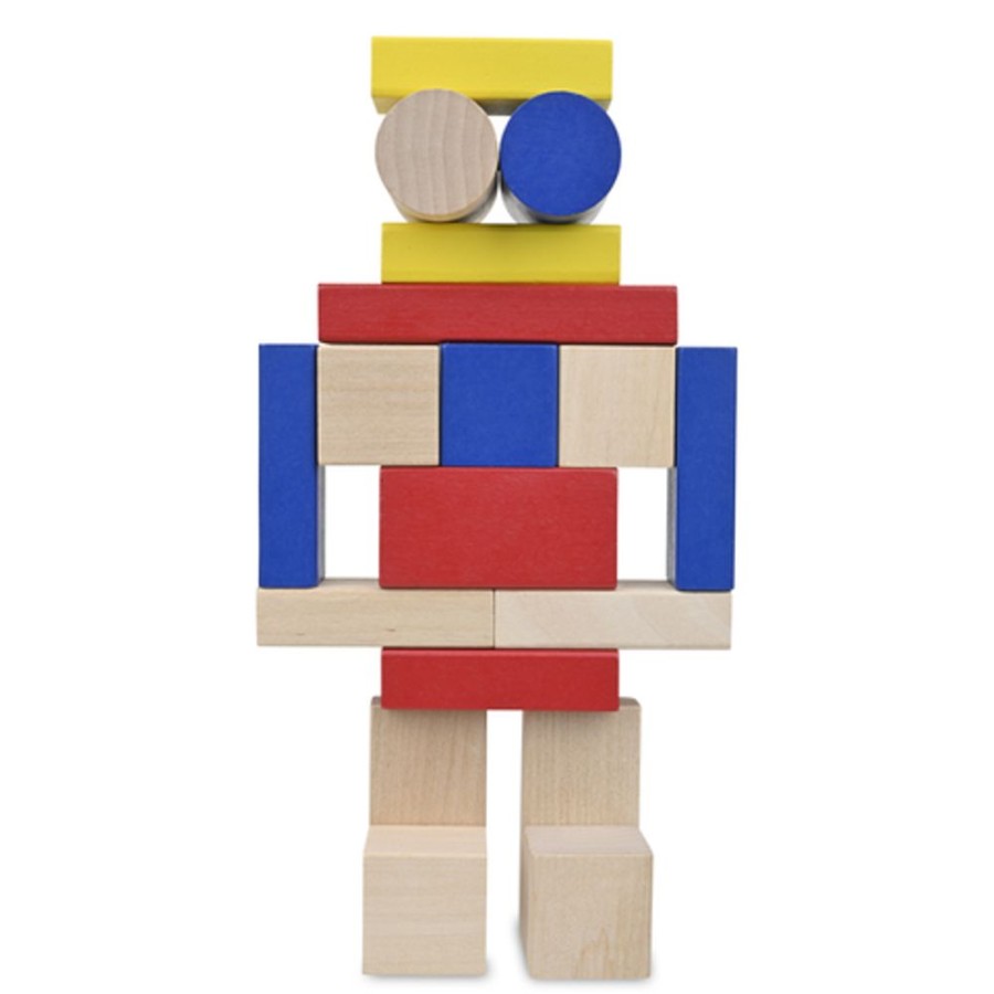 Holiday Gifts Discovery Toys | Stack & Build Wood Blocks