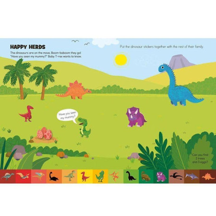 Books books | Little Snappers Dinosaurs Sticker Activity Book