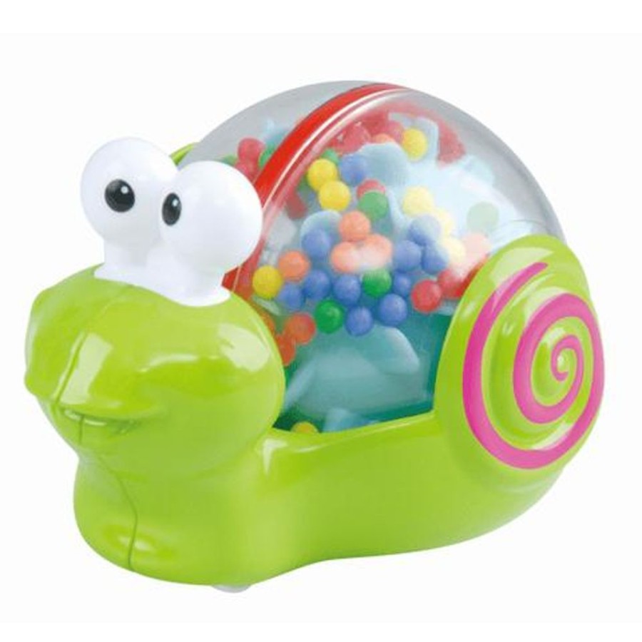 All New Discovery Toys | Shell Spin Snail Infant Push Toy