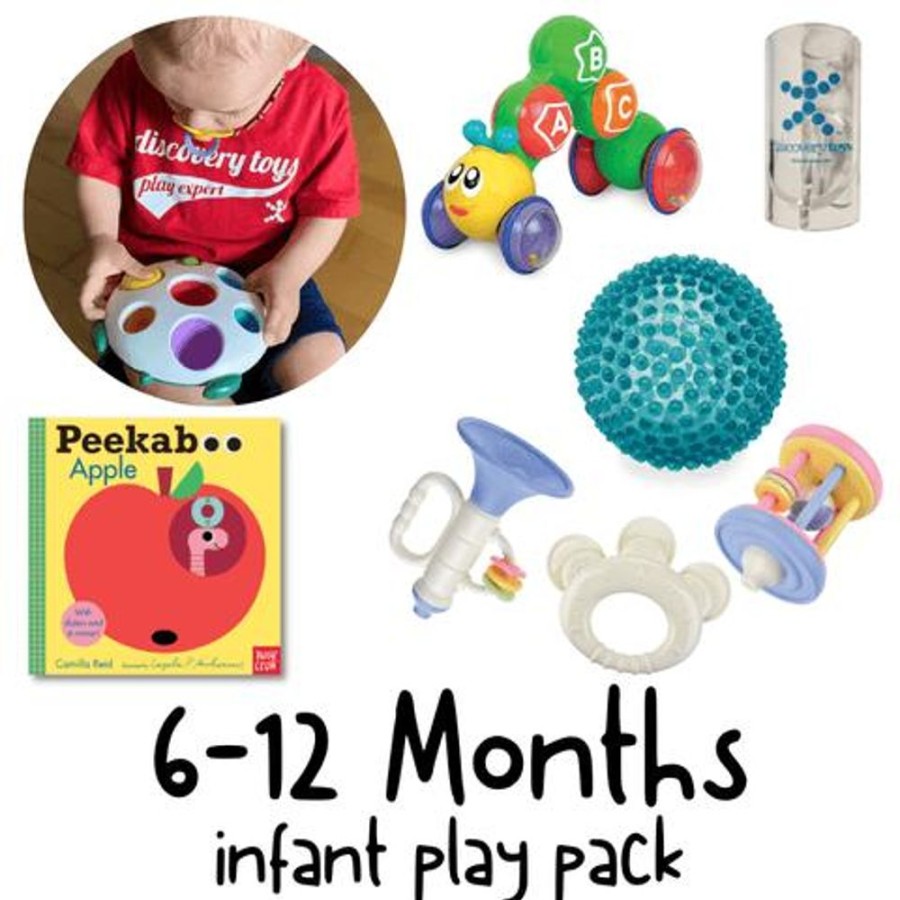 Play Packs Discovery Toys | 6-12 Months Infant Play Pack - Welcome To The World