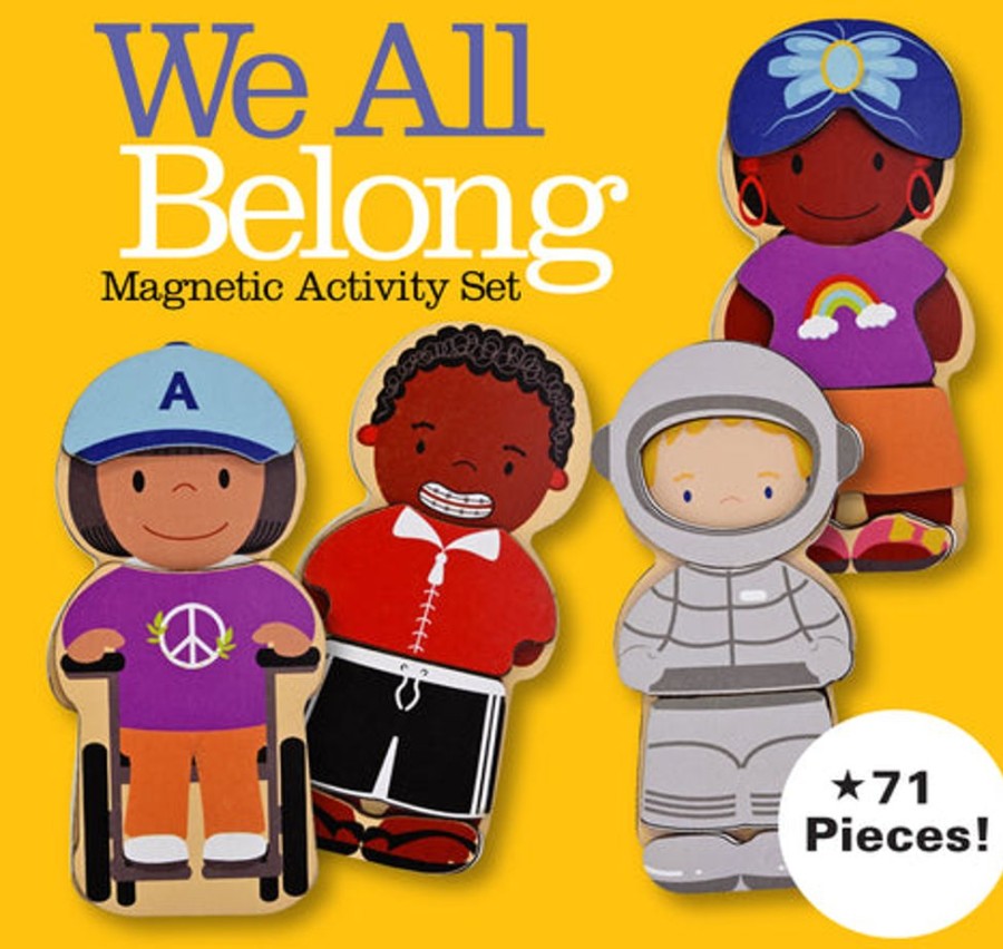 All New Discovery Toys | We All Belong Magnetic Activity Set