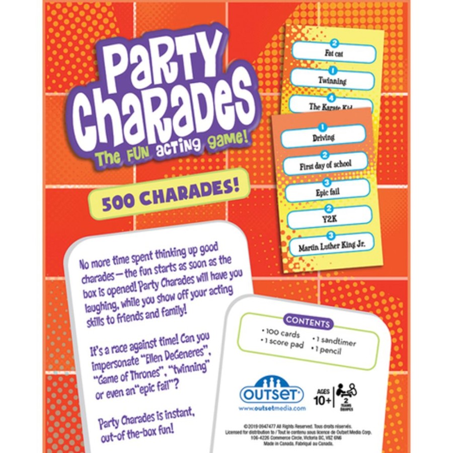 Games Endorsed | Party Charades Family Game