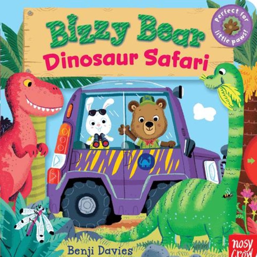 Books Book | Bizzy Bear: Dinosaur Safari Slider Book