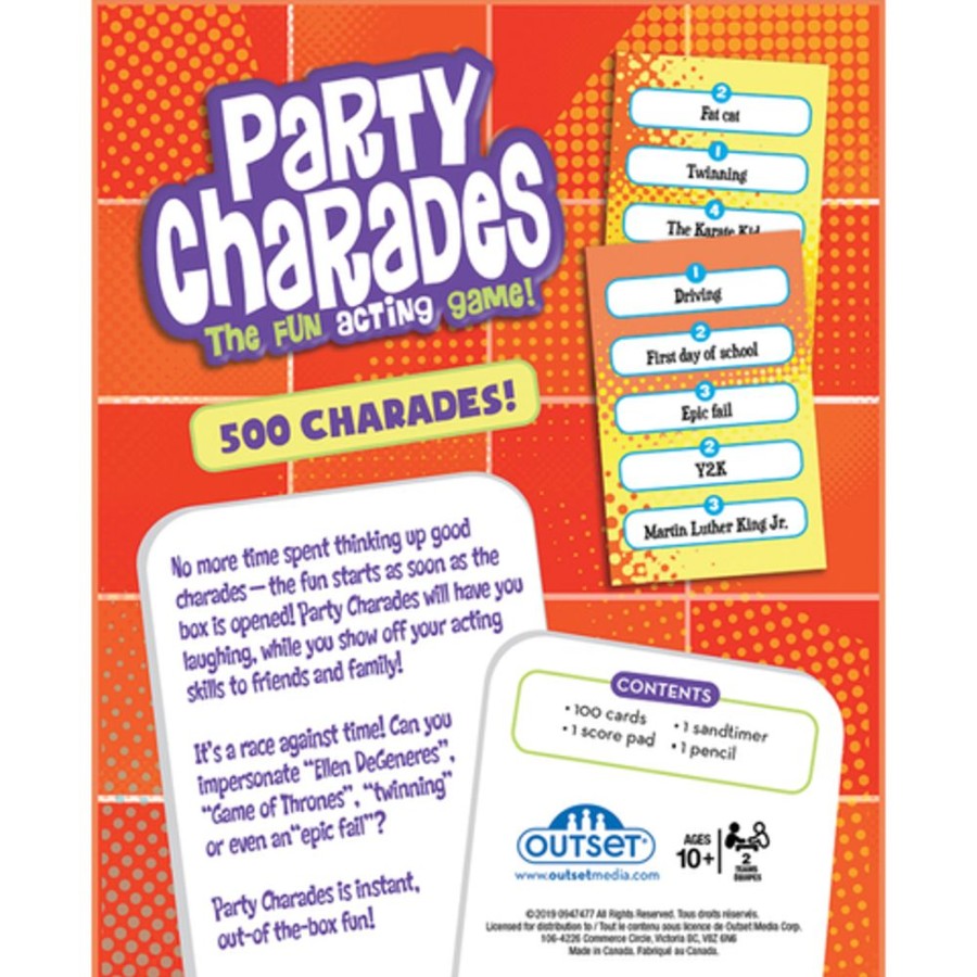 Family Endorsed | Party Charades Family Game