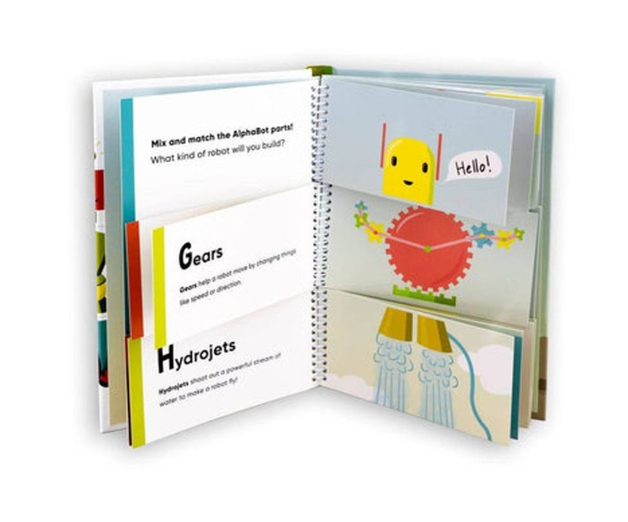 Books Book | Alphabot Interactive Alphabet Book