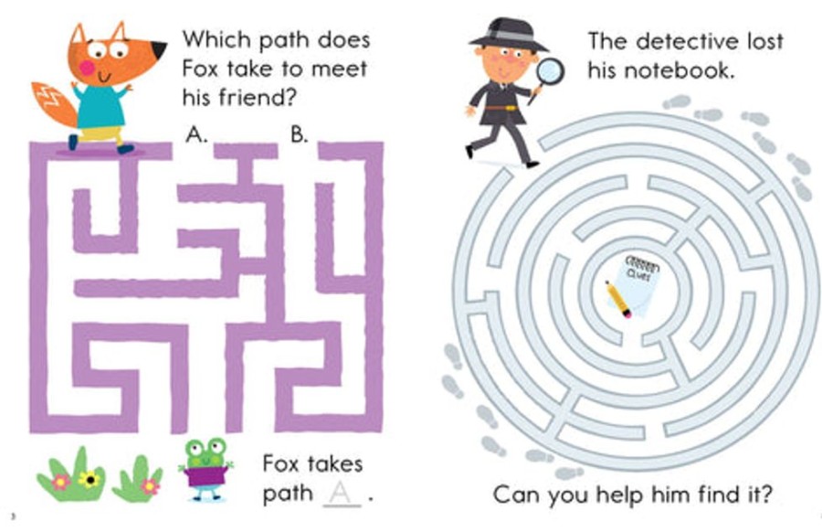 Books Book | First Fun: Mazes For Kids