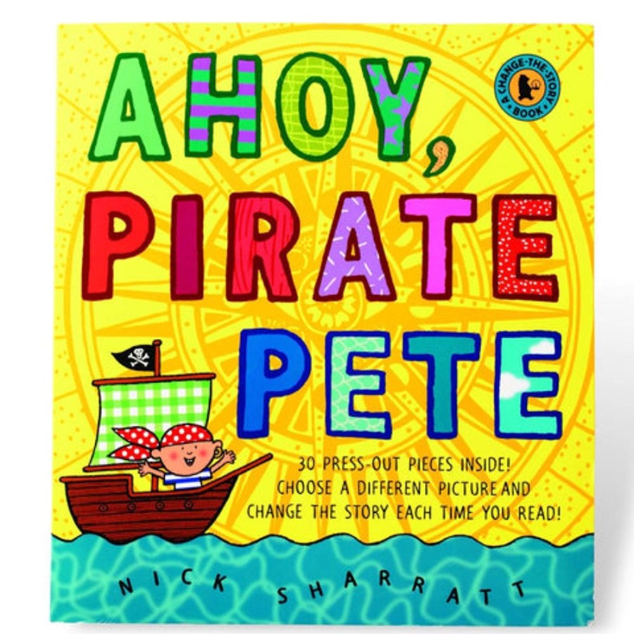 Family Discovery Toys | Ahoy, Pirate Pete Change-A-Story Book