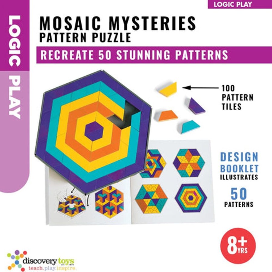 Family Discovery Toys | Mosaic Mysteries Design Pattern Puzzle