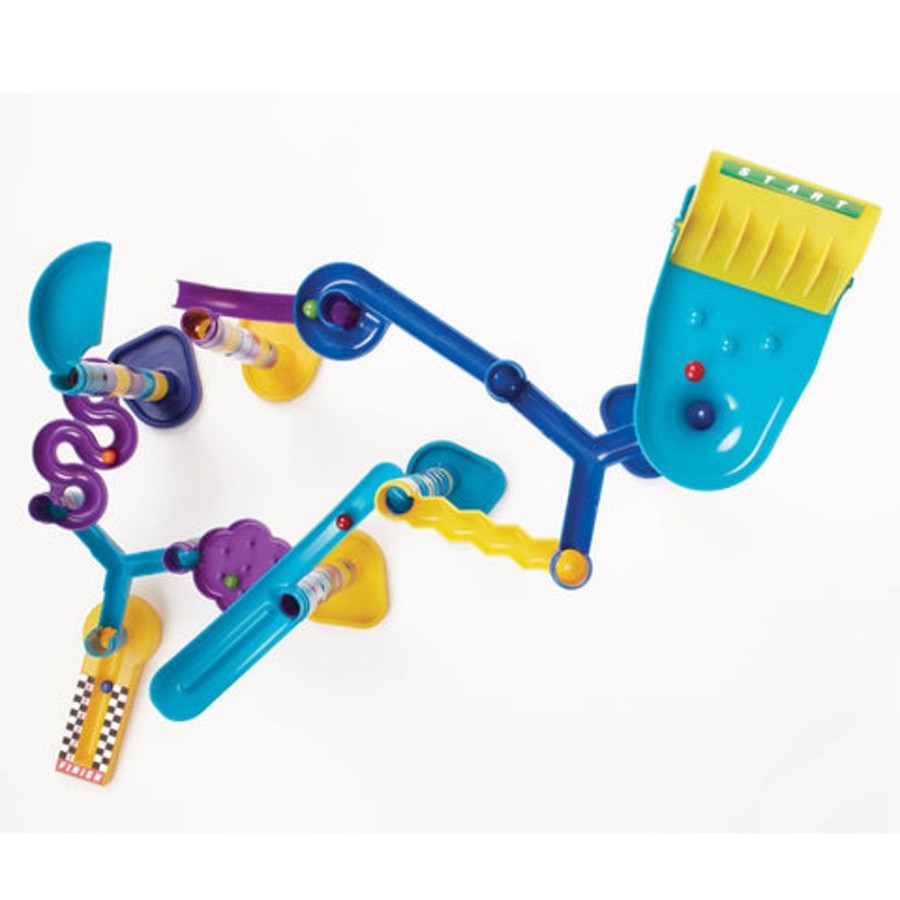 Holiday Gifts Discovery Toys | Marbleworks Grand Prix Racing Marble Run