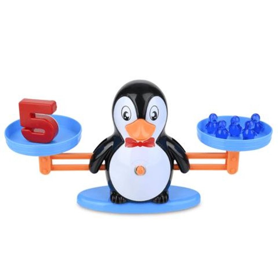 Family Discovery Toys | Penguin Balance Math Toy Set