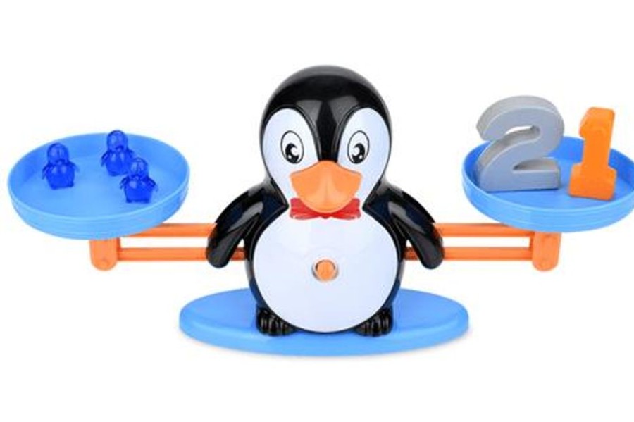 Family Discovery Toys | Penguin Balance Math Toy Set