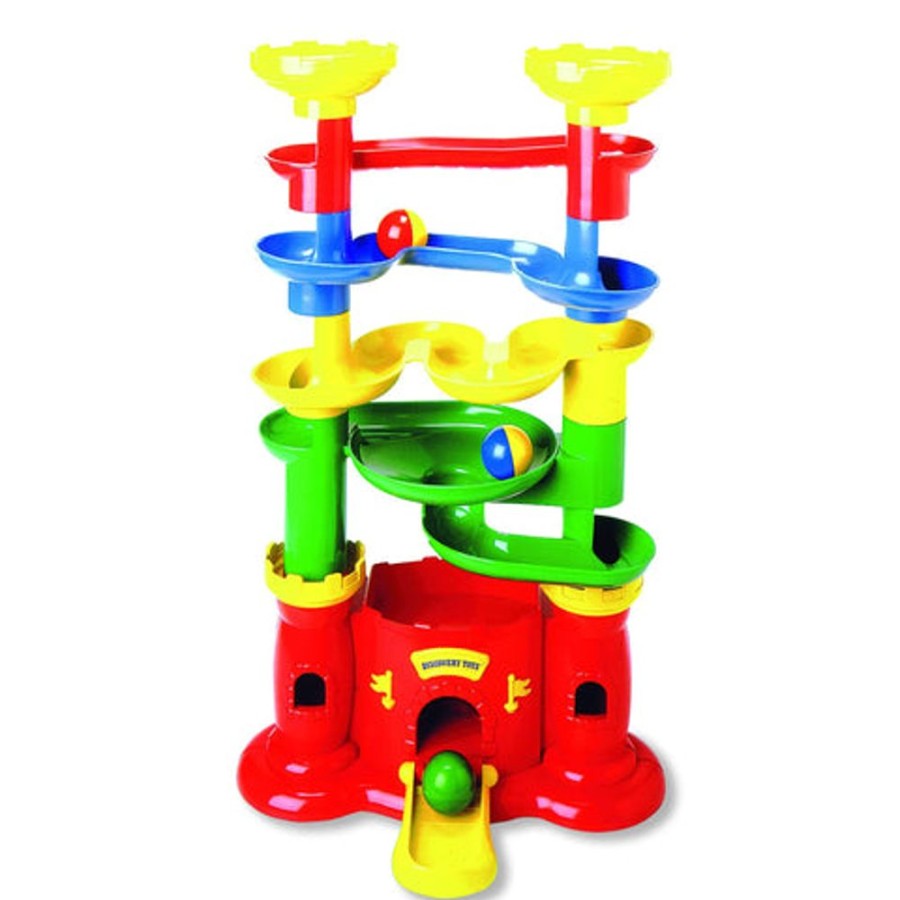 Holiday Gifts Discovery Toys | Castle Marbleworks Chime Ball Drop Tower Toy