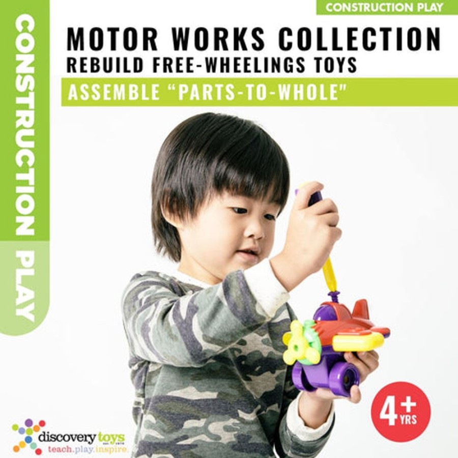 Holiday Gifts Discovery Toys | Motor Works Diy Take-Apart Vehicles Set